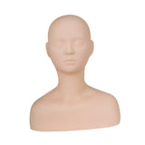 Maxbell Training Mannequin Soft Doll Practice Training Mannequin Head for SPA Beauty style A