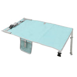 Maxbell Kids Airplane Footrest Airplane Foot Hammock Non Slip Airplane Seat Extender Green