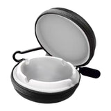 Maxbell Portable Ashtray Simple Outdoor Hiking Travel Ash Tray for Mountain Climbing Black and White