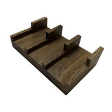 Maxbell Taco Holder Rustic Multifunctional Sushi Holder for Food Tabletop Restaurant 9cmx15cmx4.5cm