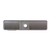 Maxbell Sink Splash Guard Foldable Kitchen Sink Drain Pad for Countertop Bathroom RV Gray