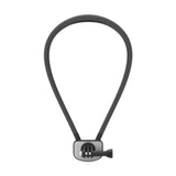 Maxbell Selfie Neck Holder Mount Versatile Adjustable for Action Cameras Accessories Black