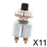 Maxbell 11x12V Car Truck Engine Start Push Button Switch Ignition Starter Kit K260
