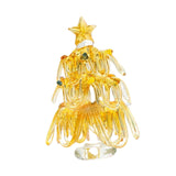 Maxbell Christmas Tree Figurine Sculpture Christmas Decoration for Home Office Party Style F