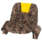 Maxbell Lawnmower Seat Cover Comfortable Lawn Cushion Cover for Yard Garden Backyard Yellow w Side Pocket