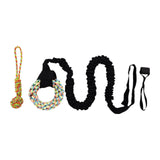 Maxbell Outdoor Bungee Tug Toy for Pitbull for Small to Large Dogs Play Cord Dog Toy colorful ring