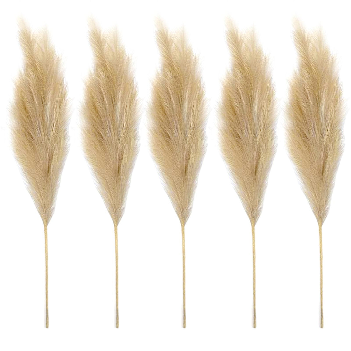 Maxbell Maxbell Faux Artificial Pampas Grass 70cm Decor Bouquet for Home Decor light brown