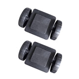 Maxbell 2Pcs Magnet Toys Wheels Base Preschool Gift Construction Toys Toys for Teens