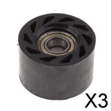 Maxbell 3xUniversal Motorbike Dirt Bike Chain Roller Tensioner Pulley Wheel Guide 10mm
