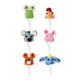Maxbell 6 Pieces Hamster Hats Decorative Funny Soft Gift Ornaments Hand Knitted Hats