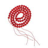 Maxbell 11x5mm Natural Red Coral Round Loose Beads Strand 16 Inch