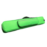 Maxbell Pool Cue Case for 1/2 Billiard Stick with Handle Scratch Resistant Protector Green