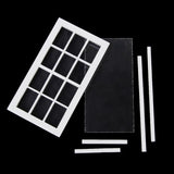 Maxbell Dolls House Miniature Wooden French Door & 12-pane Window & 5 Dining Table Chair