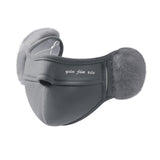 Winter Half Face Mask Nose Warmer Thick Ear Muff for Hiking Skiing Men Women Light Gray