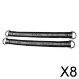 Maxbell 8x1 Pair Heavy Duty Hanging Straps Belt Fits for Swing Chair and Hammock 54cm