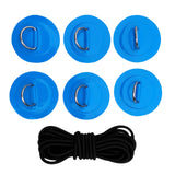Maxbell Maxbell Inflatable Boat Stand Up Paddleboard SUP Bungee Cord Deck Rigging Kit Blue