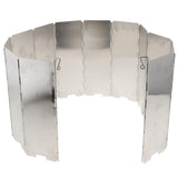 Maxbell Aluminium Alloy Folding Camping Wind Shield Screen Windshield 104 x 24cm - Aladdin Shoppers
