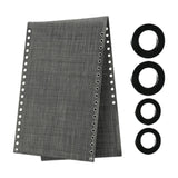 Maxbell Recliners Chair Replacement Fabric Camping Backyard Patio Lounge Chair Cloth Black Gray