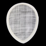 Maxbell 3xTearDrop Hat Fascinator Millinery Base Beige