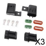 Maxbell 3x2 Sets Car Boat JH7018 Middle ATO ATC Blade Fuse Box Block for Terminals