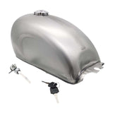 Maxbell Generic Retro Motorcycle Fuel Gas Tank Easy to Install Iron 9L Replace Parts