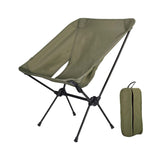 Maxbell Folding Camping Chair Seat Camp Stool Fishing Chair for Outside Travel Beach Green