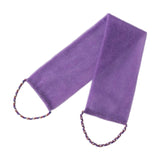 Maxbell Exfoliating Washcloth Convenient Smooth Skin for Men and Women Body Scrubber Purple