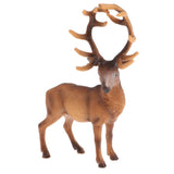 Maxbell Realistic Elk Deer Wild Animal Model Figurine Kids Toy Gift Home Decor