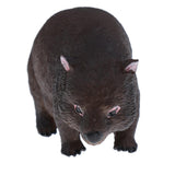 Maxbell Maxbell Simulation Wildlife Wombat Animal Model Action Figures Toys Kid Educational Toy Home Office Collectibles Decoration