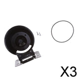 Maxbell 3x2.5" 60mm Car Single Hole Dash Gauge Meter Pod Mount Holder Cup Stand Black