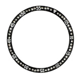 Maxbell Metal Scale Trim Protection Circle for Samsung Galaxy Watch Black-B (42mm)