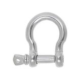Maxbell 4Pcs Marine Boat Chain Rigging Bow Shackle 304 Stainless Steel 6mm & 8mm