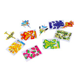 10x DIY 3D Puzzles Preschool Learning Activities Tank Plane Puzzles for Baby Plane