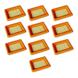 Maxbell 5x10 Piece Air Filters For STIHL FS120 FS200 FS250 FS300 FS350 FS400 FS450
