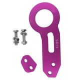 Maxbell Universal Screw Billet Aluminum Racing Rear Tow Hook Kit CNC Anodized Purple