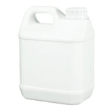 Maxbell 2L Plastic Jug Easy to Clean Heavy Duty Water Container for Liquids Home Oil milky white