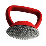 Maxbell Kitchen Cleaning Brush Reusable Metal Dish Scrubber for Barbecue Grills Pots Red