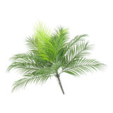 Maxbell 15 HeadsArtificial Cycas Leaves Branch Cycas Fern Leaf  Style02