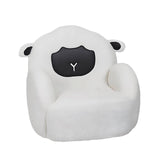 Maxbell 2in1 Kids Cartoon Sofa Bed, Soft Plush, Solid Wood, Safe & Space-Saving Sheep Basic