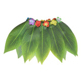 Maxbell Grass Skirt Hawaiian Leaf Skirt for Masquerade Stage Performance Celebration 10 Leaf Skirt