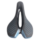 Maxbell Comfort Bike Saddle Bicycle Seat Seat Padded for Road Bike Indoor black blue - Aladdin Shoppers