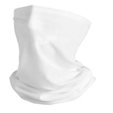 Maxbell with Ear Loops Polyester Fabric Windproof for Outdoor Activities Comfortable White
