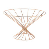 Maxbell Fruit Basket for Kitchen Modern Home Decor Basket for Container Snack Holder Gold
