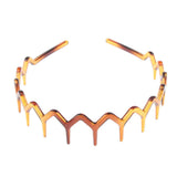 Maxbell 2Pieces Phenovo Zigzag Hair Band Toothed Headband Women Girls Hair Accessory