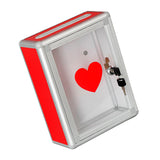 Maxbell Donation Box Suggestion Box Wedding Cards Box for Baby Shower Charity Mail Above