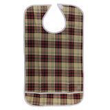 Maxbell Maxbell Adult Disability Bib Mealtime Cloth Protector Waterproof 45x75cm Khaki