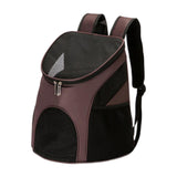 Maxbell Dog Carrier Backpack Sturdy with Mesh Ventilation for Kitten Dog Coffee