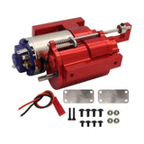 Maxbell 1:12 Scale Gearbox Upgrade Part for C24,Gas,D90 91 96 98 99S DIY Accessories red