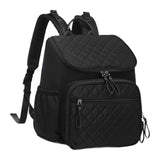 Maxbell Insulated Cooler Breastmilk Bag Portable Diaper Organizer for Outdoor Travel Black