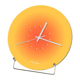 Wall Clock Nordic Mute Easily Hanging Table Clock for Kitchen Home Room style C